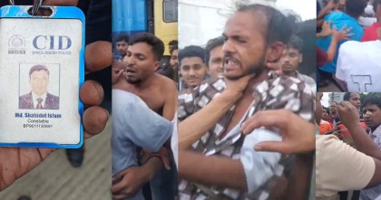 যশোরে সিআইডি পুলিশের ওপর মাদক ব্যবসায়ীর হামলা, চার পুলিশ আহত