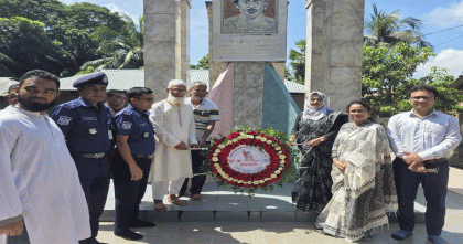 নড়াইলে যথাযত মর্যাদায় বীর শ্রেষ্ঠ  নূর মোহাম্মদ শেখের ৫৪ তম শাহাদত বার্ষিকী পালিত