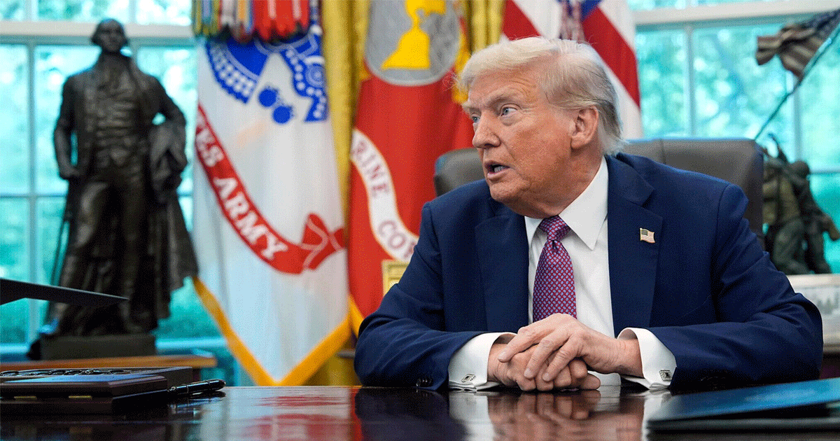 ফিলিস্তিনি গোষ্ঠীর সঙ্গে গভীর আলোচনা চলছে: ট্রাম্প