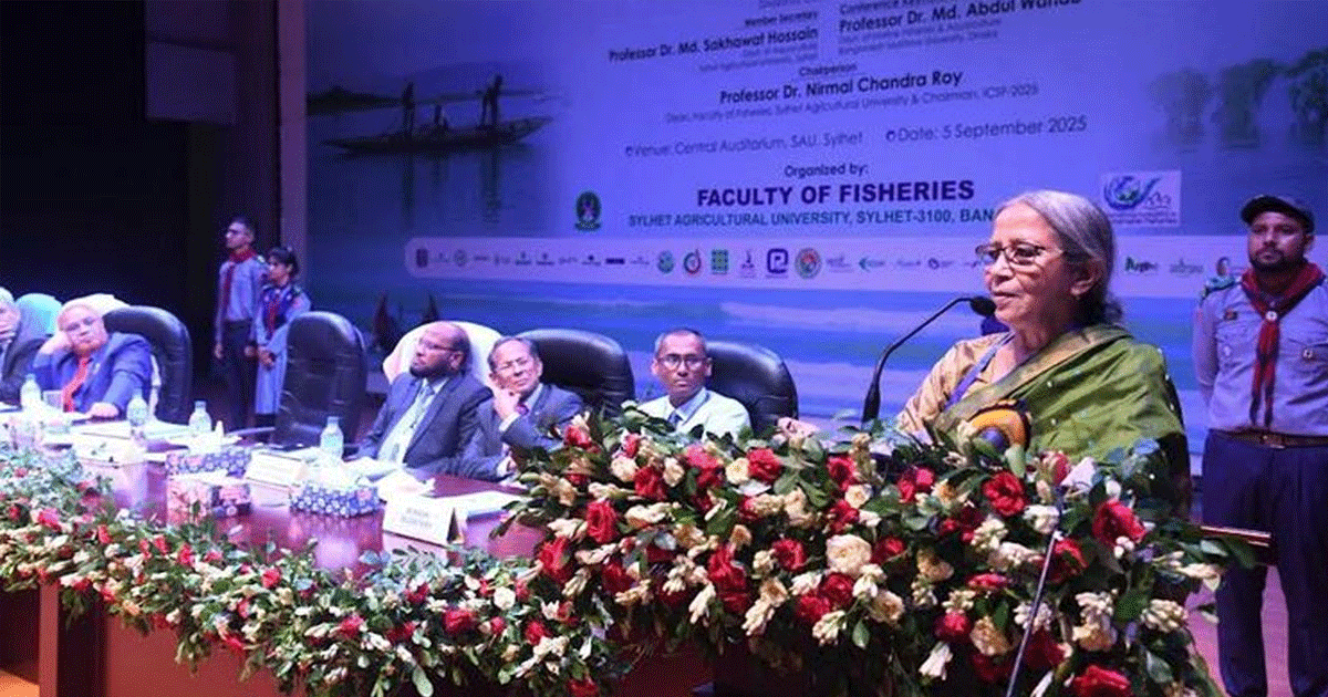 মৎস্য গবেষণায় বিনিয়োগ বাড়াতে হবে: উপদেষ্টা ফরিদা আখতার