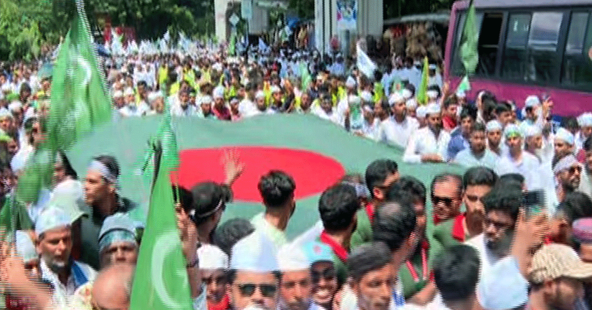 পবিত্র ঈদে মিলাদুন্নবী (সা.) উপলক্ষে রাজধানীতে জশনে জুলুছ