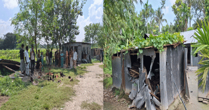 পাবনায় কৃষকদলের সাধারণ সম্পাদক ও ছাত্রদল নেতার বাড়িতে ভাঙচুর ও লুটপাট অভিযোগ
আ.লীগপন্থীদের