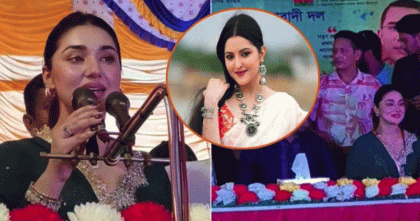 আ.লীগের পর বিএনপির অনুষ্ঠানে অপু বিশ্বাস, পরীমণির বিস্ফোরক মন্তব্য