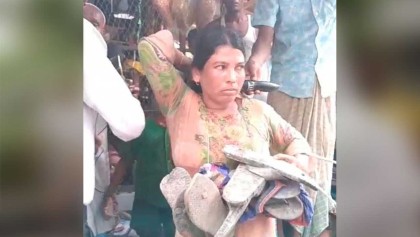 ভোলার নারীকে গাছে বেঁধে নির্যাতন, বিএনপি নেতা-সহ চারজন আটক