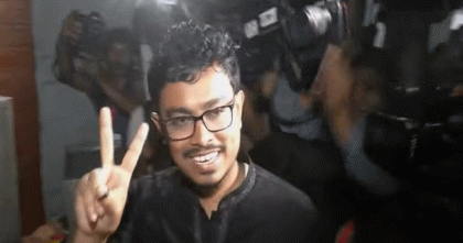 ডাকসুর ভিপি হলেন সাদিক কায়েম