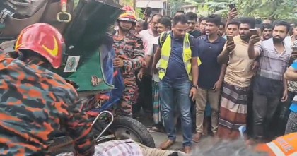 চুয়াডাঙ্গা-ঝিনাইদহ মহাসড়কে সড়ক দুর্ঘটনায় নিহত এক, আহত পাঁচ