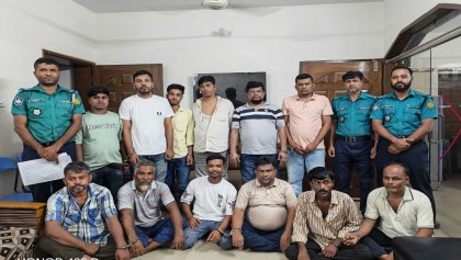 ঝটিকা মিছিলের প্রস্তুতিকালে আ.লীগের ১২ নেতাকর্মী গ্রেপ্তার