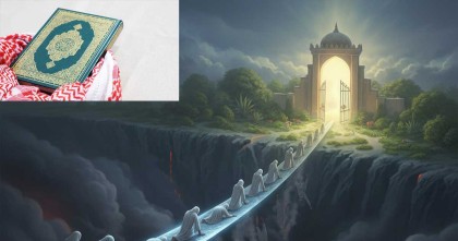 কিয়ামতের দিন মানুষ যেভাবে পুলসিরাত পার হবে