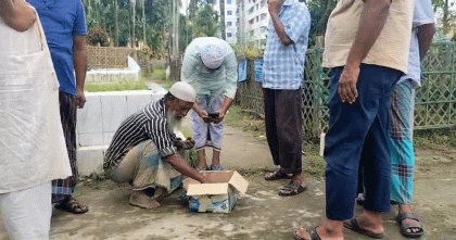 জীবিত নবজাতক দাফনের চেষ্টা: পালিয়েছে স্বজনরা