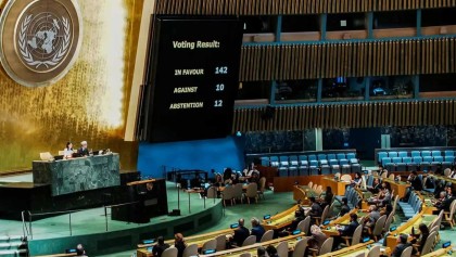 ফিলিস্তিনের পক্ষে জাতিসংঘে ভোট দিল ভারত