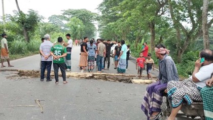 সীমানা পুনর্বিন্যাসের প্রতিবাদে ভাঙ্গায় টানা তিন দিনের সড়ক-রেলপথ অবরোধ