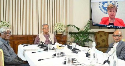 অধ্যাপক ইউনূস দায়িত্ব গ্রহণের পর বাংলাদেশের অর্থনীতি ঘুরে দাঁড়িয়েছে: আইএমএফ প্রধান