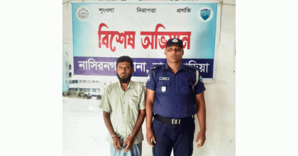 বিস্ফোরক মামলায় ইউনিয়ন আওয়ামী সাধারণ সম্পাদক গ্রেপ্তার