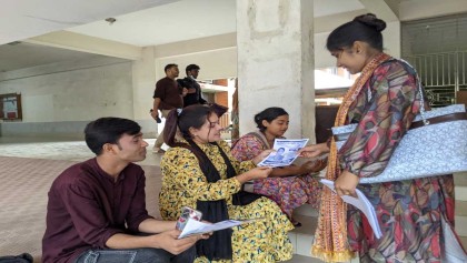 সাত বছর পর গকসু নির্বাচন: উৎসবমুখর ক্যাম্পাস