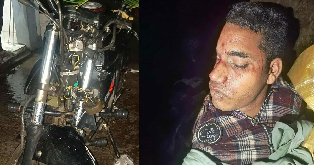 ধামরাইয়ে সড়ক দূর্ঘটনায় প্রাণ গেল পুলিশের