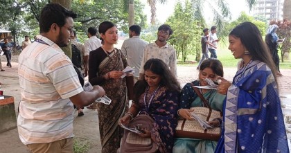 গকসু নির্বাচন: প্রচার-প্রচারণায় ব্যস্ত প্রার্থীরা