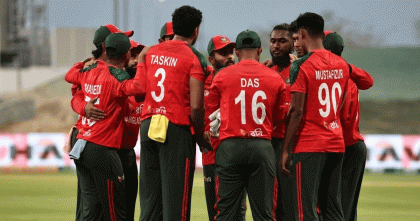 শ্রীলঙ্কার বিপক্ষে টস জিতে ফিল্ডিংয়ে বাংলাদেশ