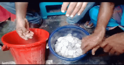 চুয়াডাঙ্গায় মাটির নীচে মিললো ইস্ট ইন্ডিয়া কোম্পানির রূপার মুদ্রা