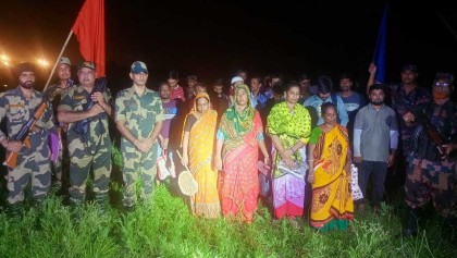 মেহেরপুর সীমান্তে পতাকা বৈঠকের মাধ্যমে ১৮ বাংলাদেশিকে হস্তান্তর