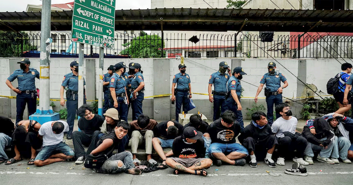 ফিলিপাইনে দুর্নীতিবিরোধী বিক্ষোভে আটক দুই শতাধিক