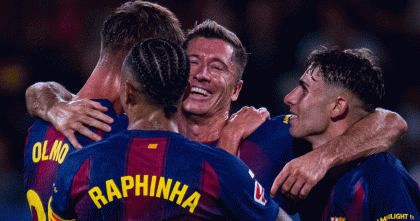 ঘরের মাঠে দাপুটে জয় বার্সেলোনার