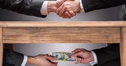 ঘুষদাতা ও গ্রহীতা যে শাস্তি ভোগ করবে