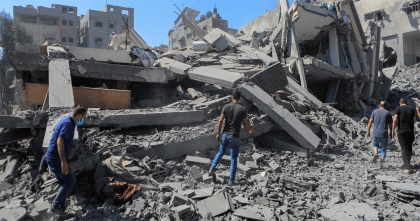 গাজায় ইসরায়েলি হামলায় নিহত আরও ৩৮