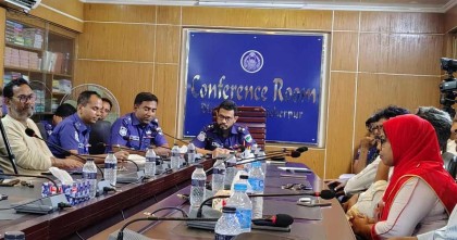 মেহেরপুরে নবাগত এসপির সাথে সাংবাদিকদের উন্মুক্ত মতবিনিময়