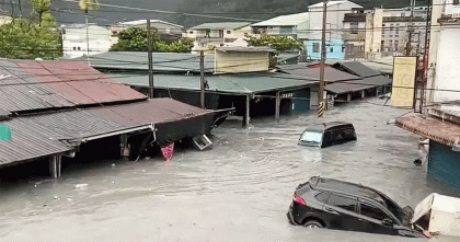 সুপার টাইফুন রাগাসার আঘাতে তাইওয়ানে নিহত ১৪