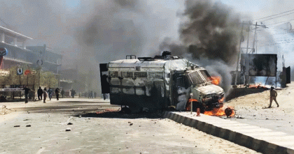 এবার ভারতে জেন-জি বিক্ষোভ, বিজেপির কার্যালয়ে আগুন