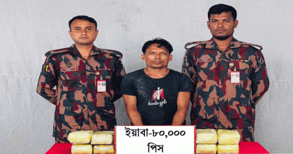 নাইক্ষ্যংছড়িতে বিজিবির অভিযানে ইয়াবাসহ এক রোহিঙ্গা নাগরিক আটক