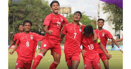 সাফ অনূর্ধ্ব-১৭: পাকিস্তানকে ২-০ গোলে হারিয়ে ফাইনালে বাংলাদেশ
