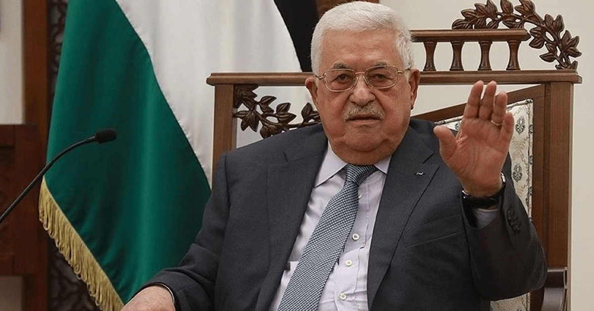 ইসরায়েল যুদ্ধাপরাধী: মাহমুদ আব্বাস