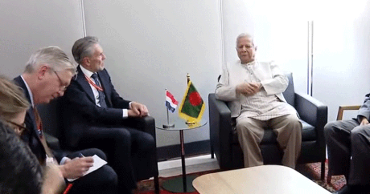 স্বৈরাচারের সহযোগীরা দেশের বিরুদ্ধে অপতথ্য ছড়াচ্ছে: প্রধান উপদেষ্টা