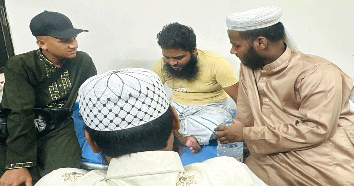 রিকশা ও মাইক্রো যোগে তুলে নেয়া হয় আমাকে: মাওলানা মামুন