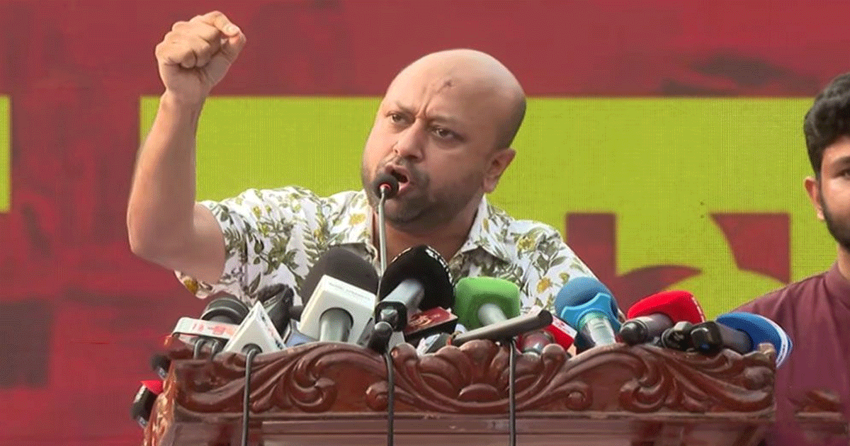 ‘এস আলমের টাকায় অনেক দল হাসিনাকে ফিরিয়ে আনার রাজনীতি করছে’