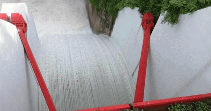 আবারো খুলে দেয়া হলো কাপ্তাই বাঁধের ১৬টি জলকপাট