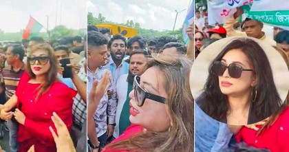 জিয়াউর রহমানের মাজারে শ্রদ্ধা জানাতে গিয়ে তোপের মুখে ডা. সাবরিনা