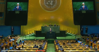 জাতিসংঘে চরম অপমানিত নেতানিয়াহু; বিশ্বনেতাদের সাথে সভাকক্ষ ছাড়লো বাংলাদেশও