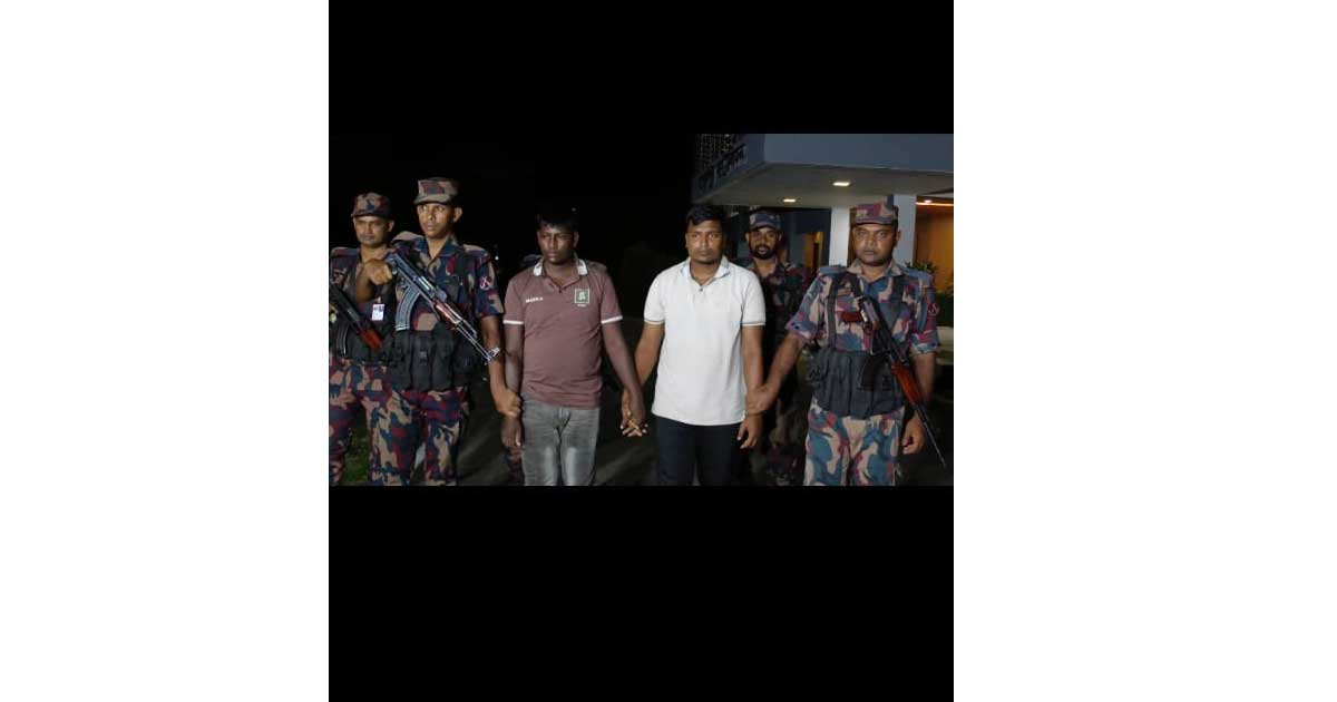 মহেশপুরে তিন কোটি ৬৯ লাখ টাকার স্বর্ণসহ আটক দুই