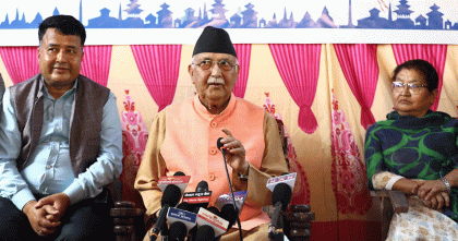 প্রকাশ্যে এলেন নেপালের ক্ষমতাচ্যুত প্রধানমন্ত্রী কেপি শর্মা অলি