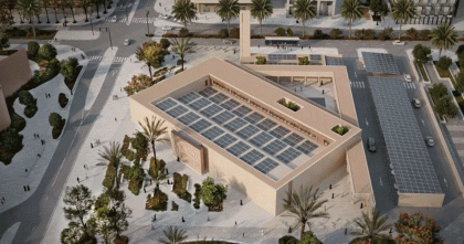 আবুধাবিতে তৈরি হচ্ছে বিশ্বের প্রথম নেট-জিরো এনার্জি মসজিদ