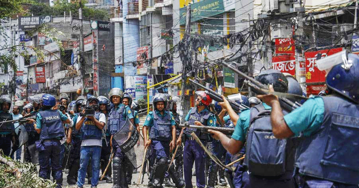 জুলাই দমনে তিন লাখ পাঁচ হাজার রাউন্ড গুলি ছুড়েছিল পুলিশ