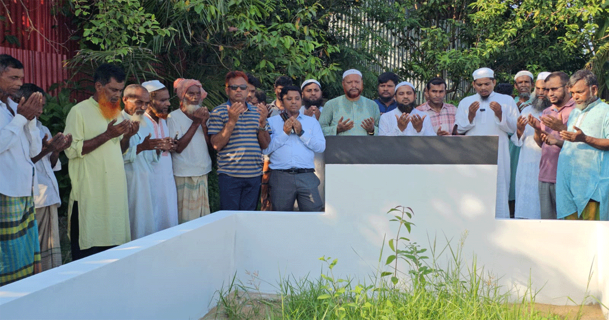 সরাইলে জুলাই গণঅভ্যুত্থানে'র দুই শহীদের স্মৃতিস্তম্ভ উদ্বোধন