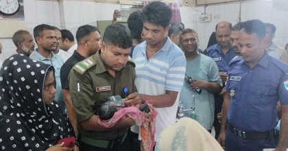 মেহেরপুরে বাঁশবাগান থেকে নবজাতক উদ্ধার