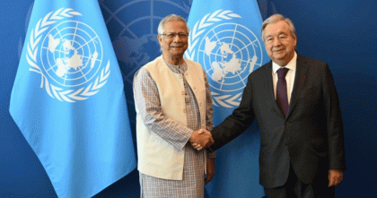 বাংলাদেশের গণতান্ত্রিক উত্তরণে জাতিসংঘ মহাসচিবের পূর্ণ সমর্থন