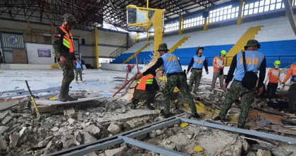 ফিলিপাইনে শক্তিশালী ভূমিকম্পে অন্তত ২৬ জন নিহত