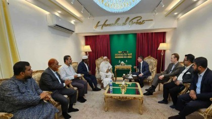 জামায়াত আমিরের সাথে সুইডেন রাষ্ট্রদূতের সৌজন্য সাক্ষাৎ