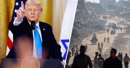 ট্রাম্পের নতুন প্রস্তাবে চাপে পড়েছে হামাস