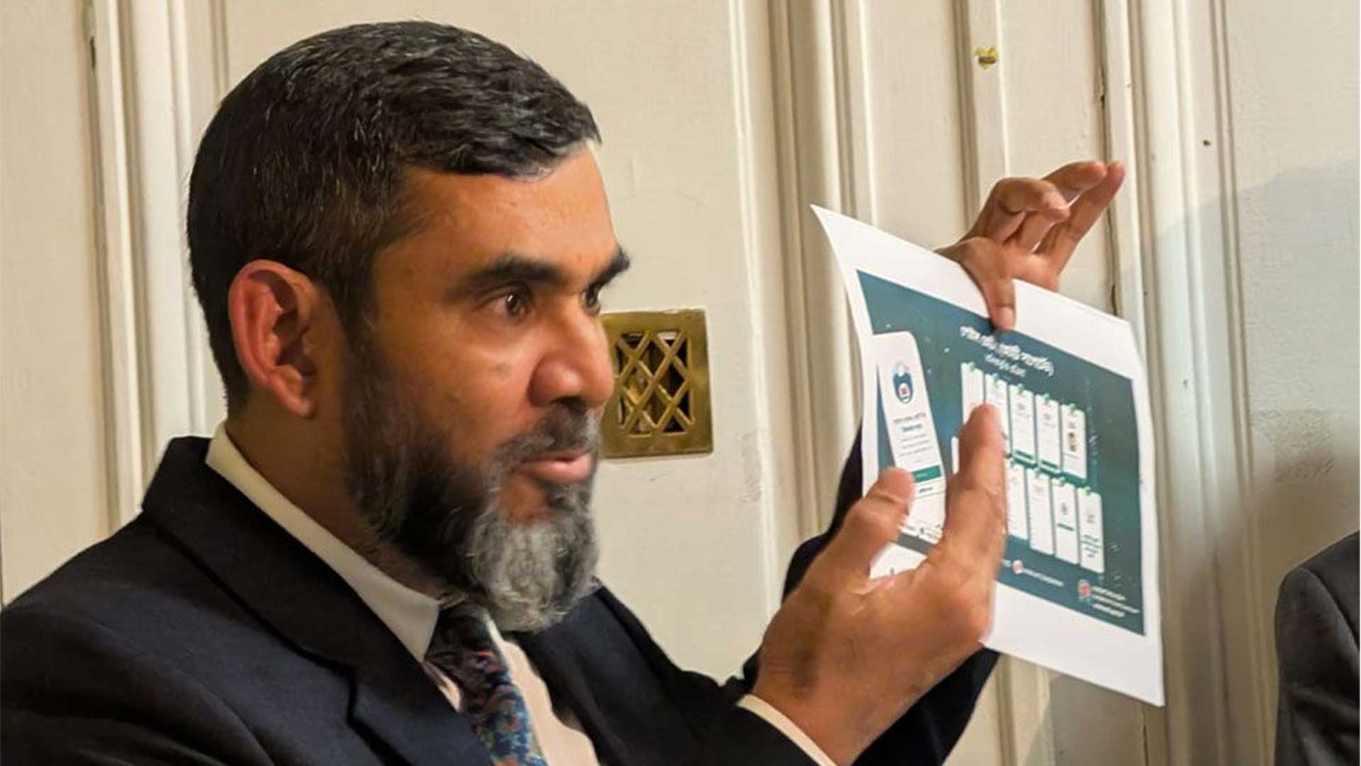 প্রবাসীরা ভোট দেবেন যেভাবে, জানালেন ইসি সানাউল্লাহ